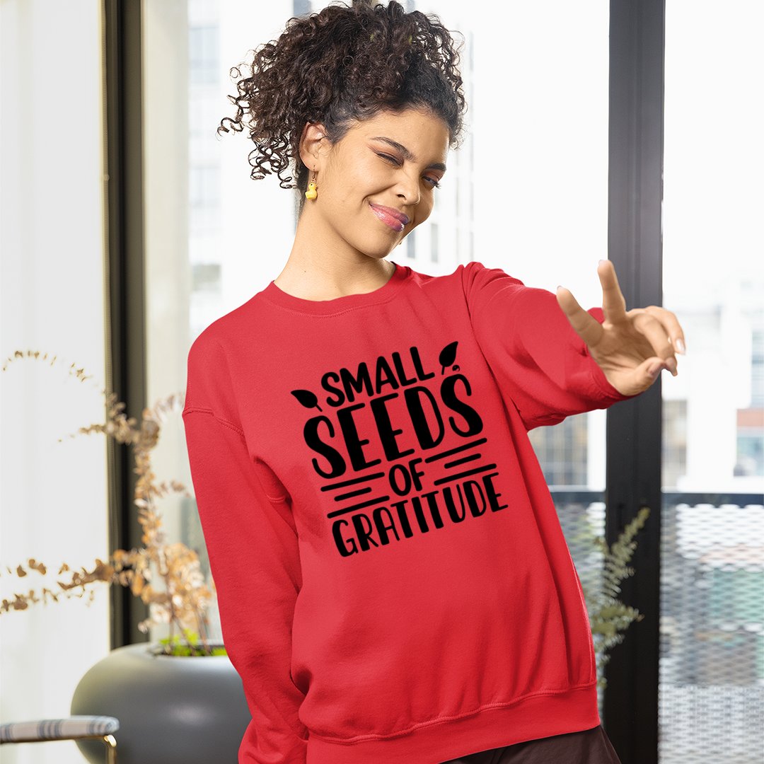 Sweatshirt Unisex Small Seeds Of Gratitude