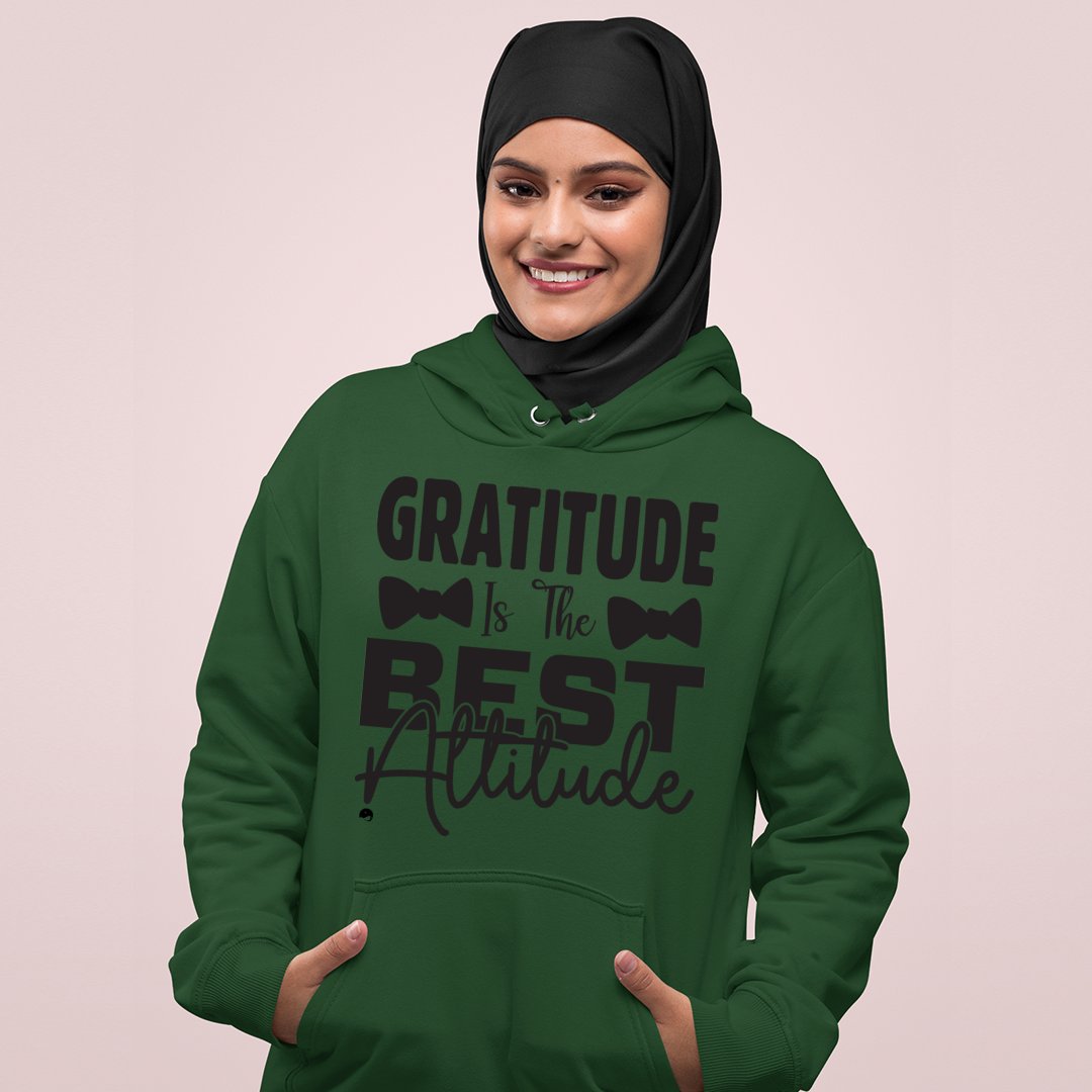 Hoodie Unisex Gratitude Is The Best Attitude