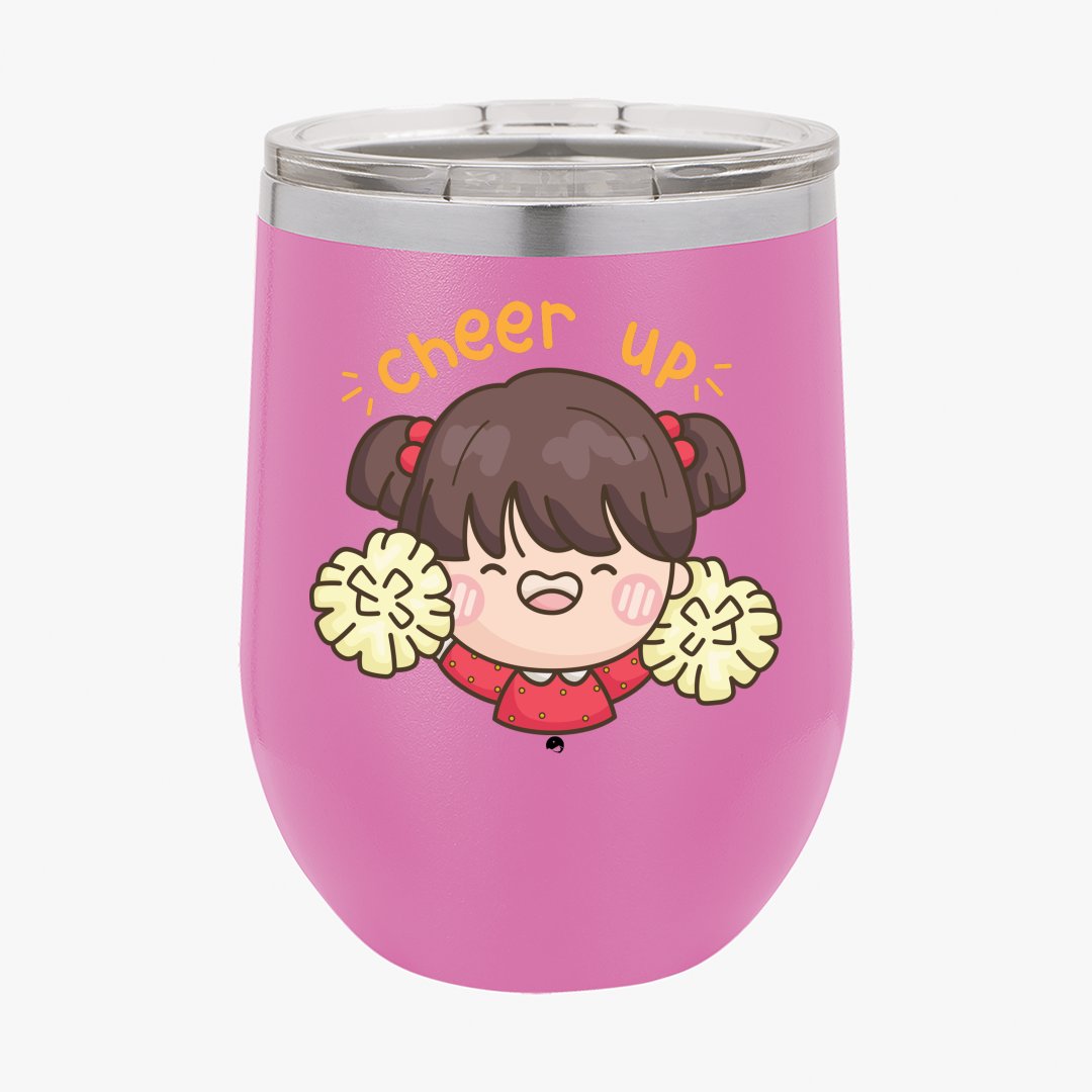 Wine Tumbler Cheer Up