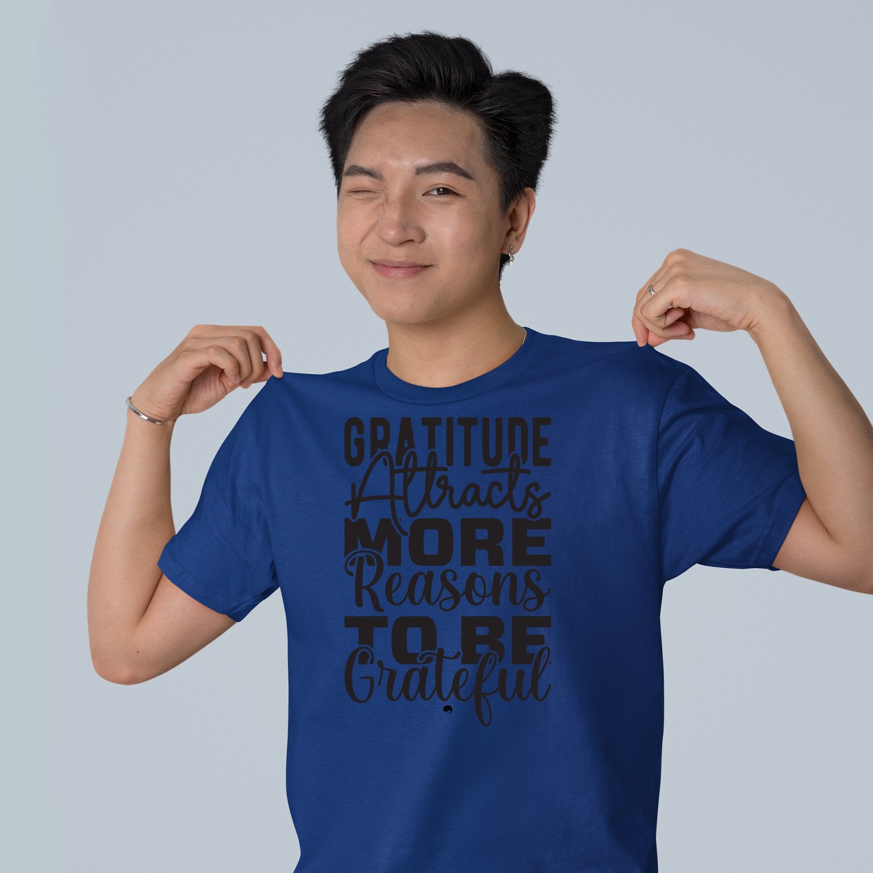 T-shirt Gratitude Attracts More Reasons To Be Grateful