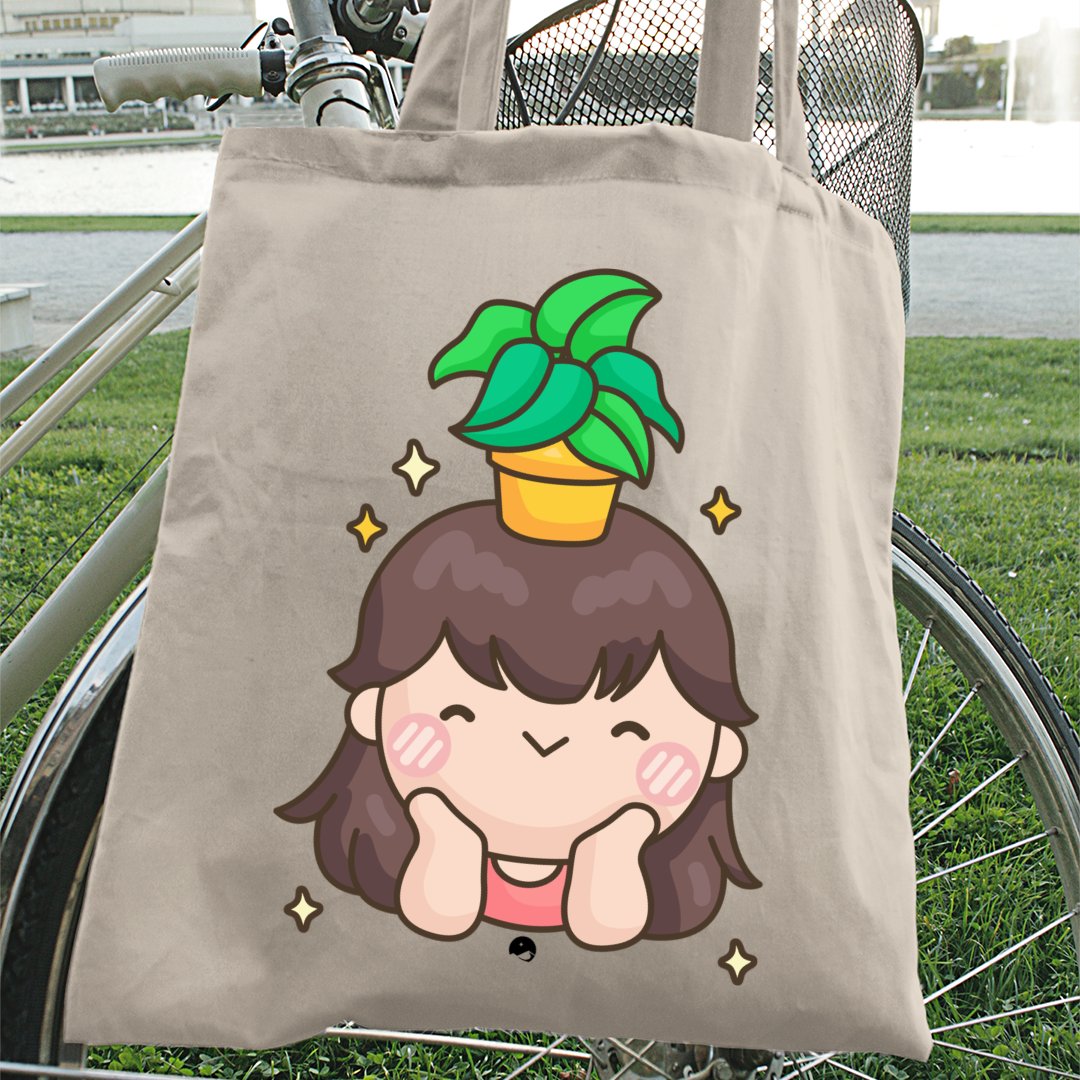 Tote Bag Shining And Flower