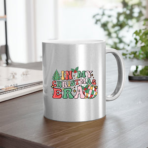 Mug In My Christmas Era Groovy Christmas Doodle Dots