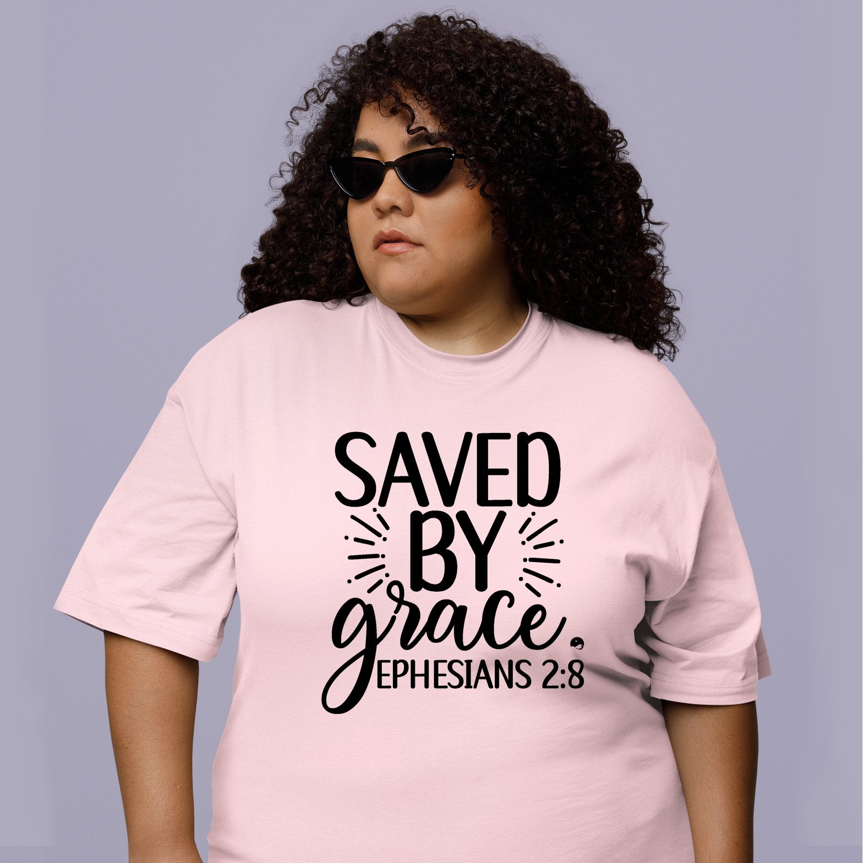 T-Shirt Saved By Grace Ephesians