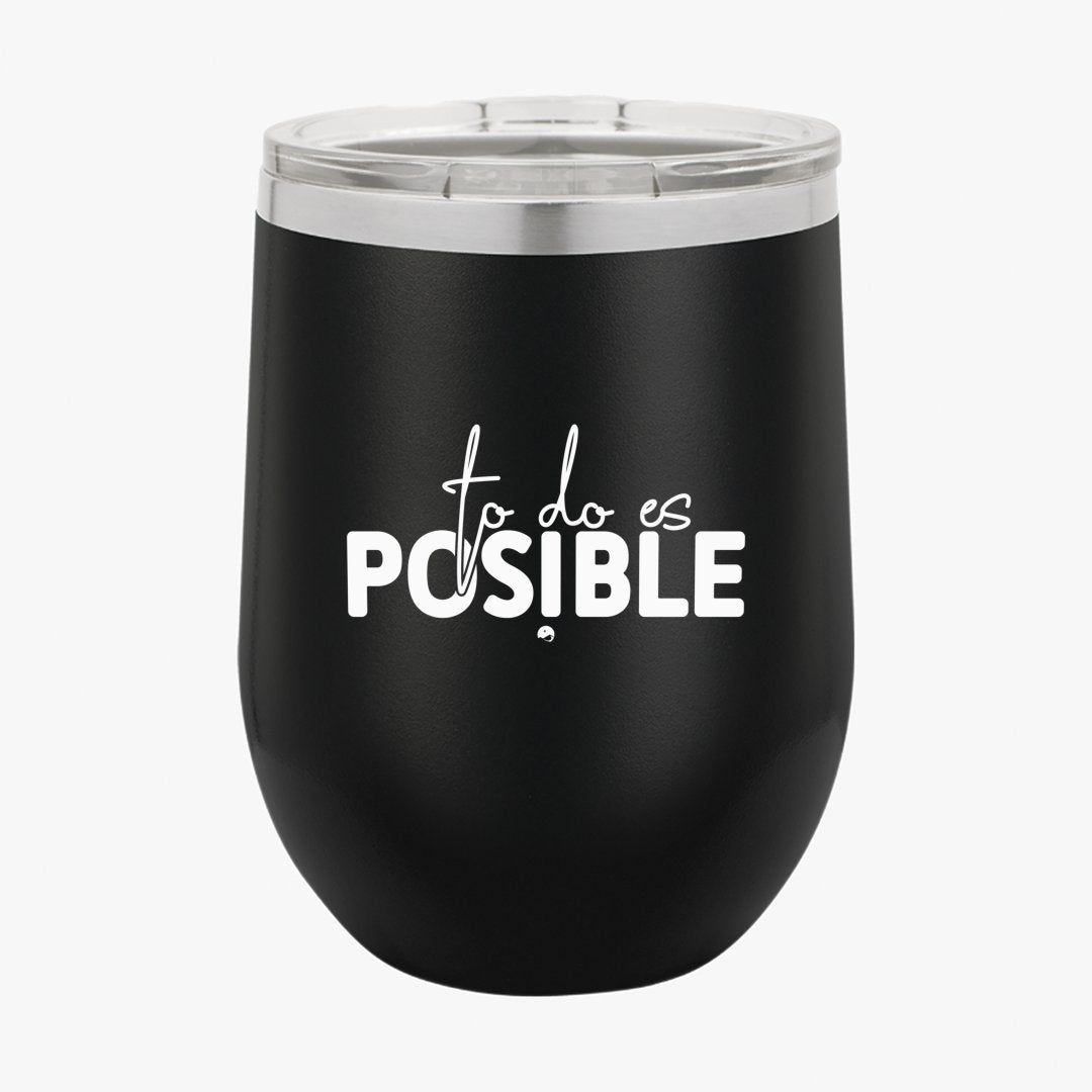 Wine Tumbler To Do Es Posible