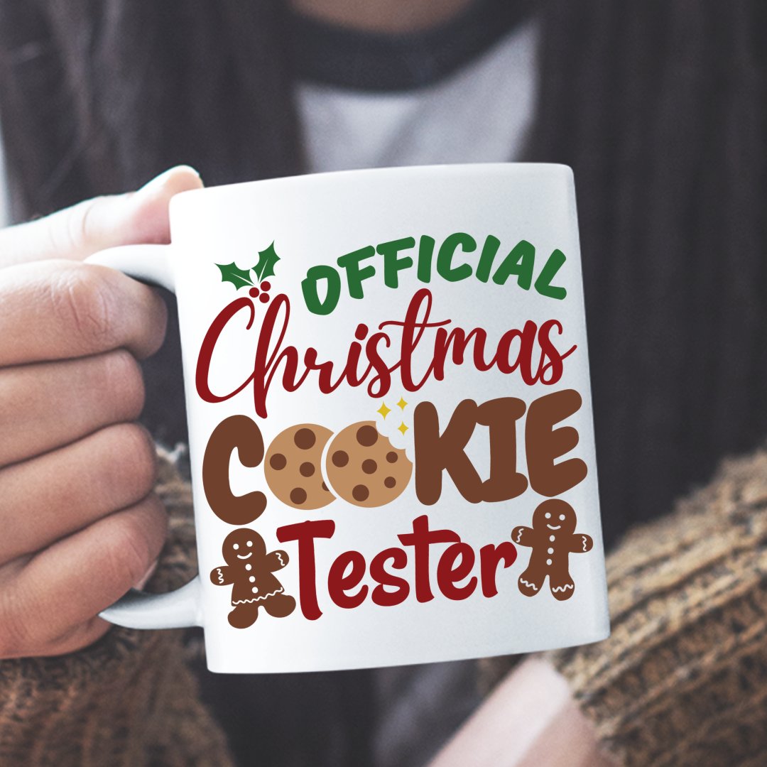 Mug Official Christmas Cookie Tester