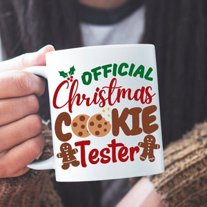 Mug Official Christmas Cookie Tester