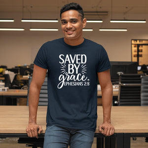 T-Shirt Saved By Grace Ephesians