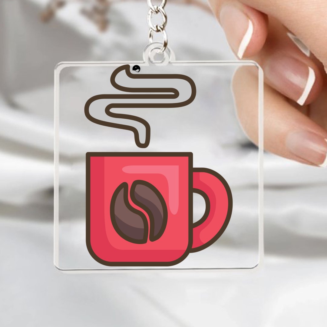 Keychain The Cup Of Coffee