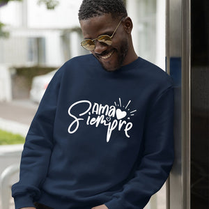 Sweatshirt Unisex Ama Siempre