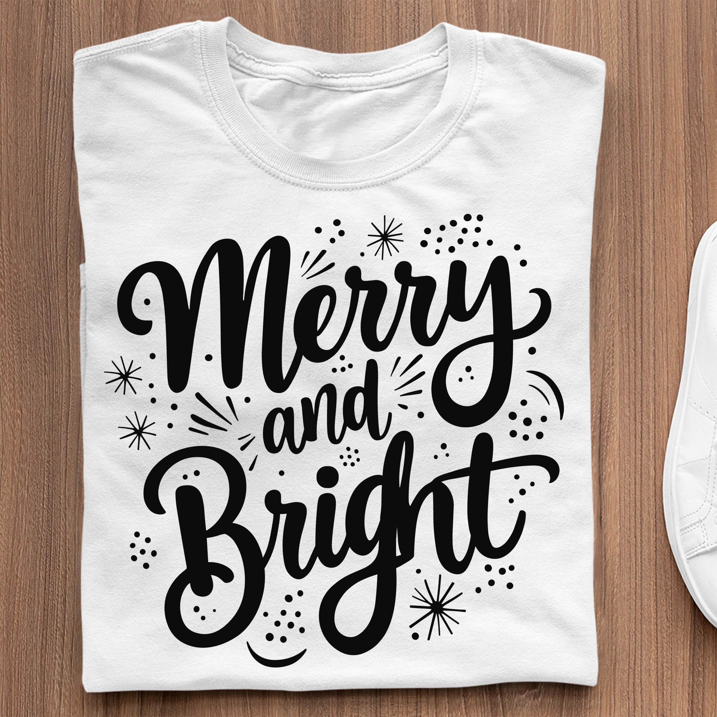 T-Shirt Merry & Bright