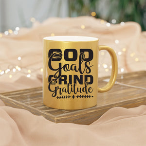 Mug God Goals Grind Gratitude