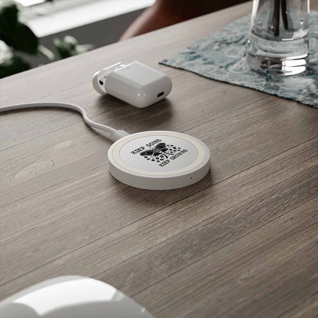 Wireless Charging Pad Keep Going Keep Growing