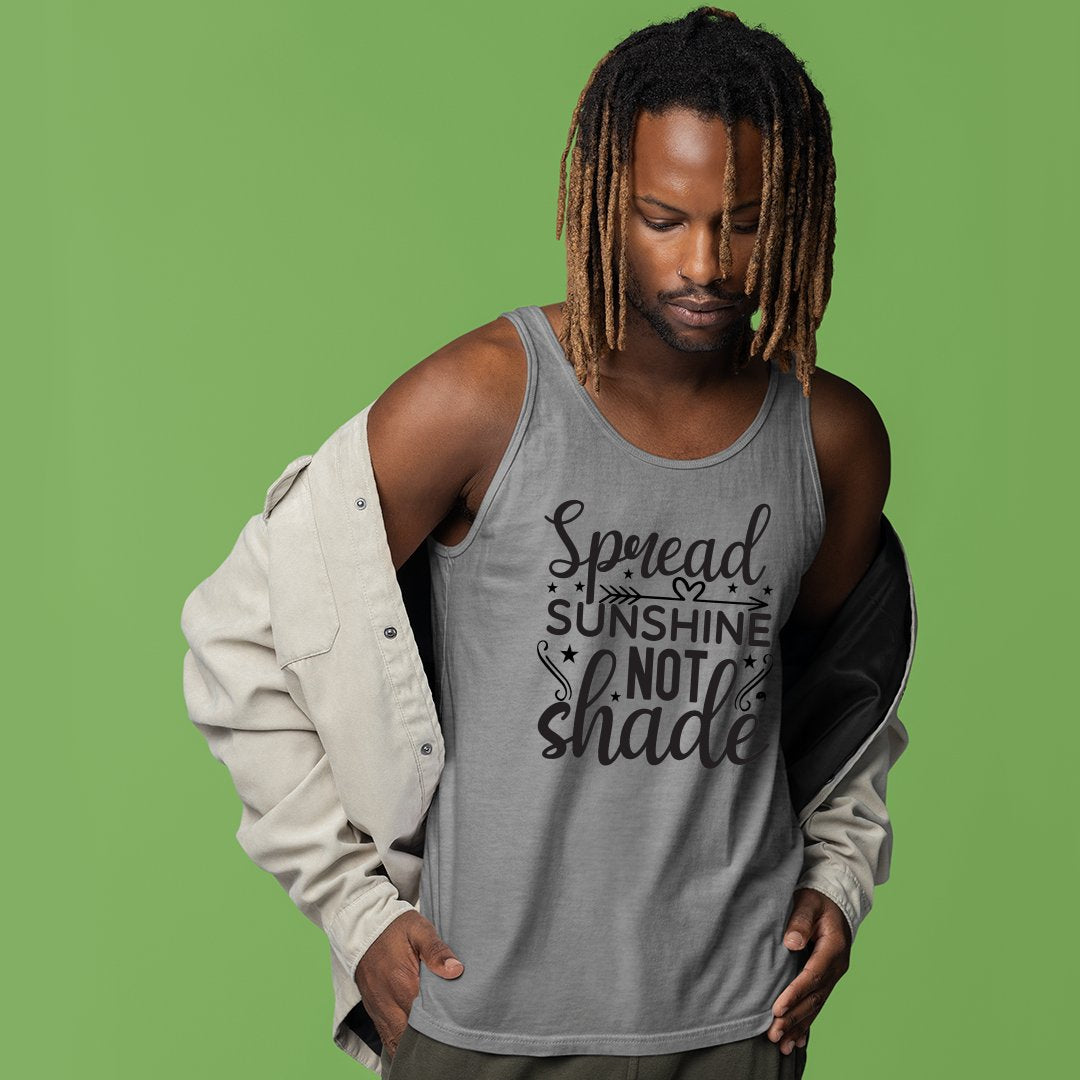 Unisex Jersey Tank Spread Sunshine Not Shade