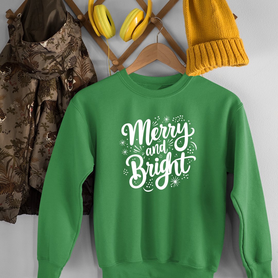 Sweatshirt Unisex Merry And Bright