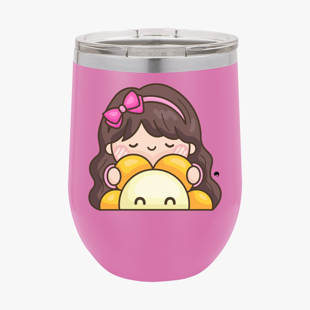 Wine Tumbler Be Positive