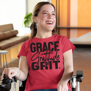 T-shirt Grace Gratitude Grit