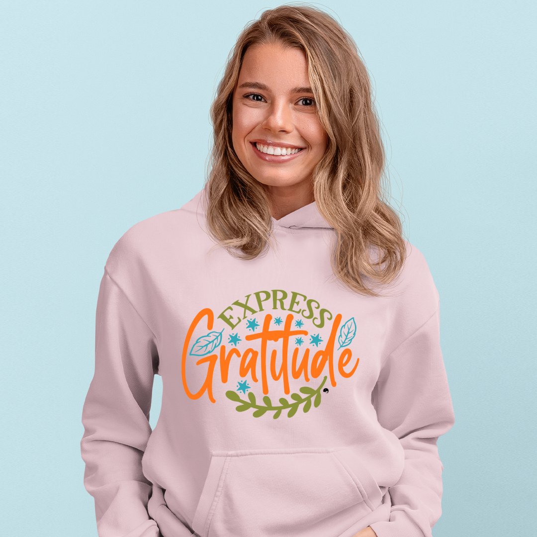 Hoodie Unisex Express Gratitude