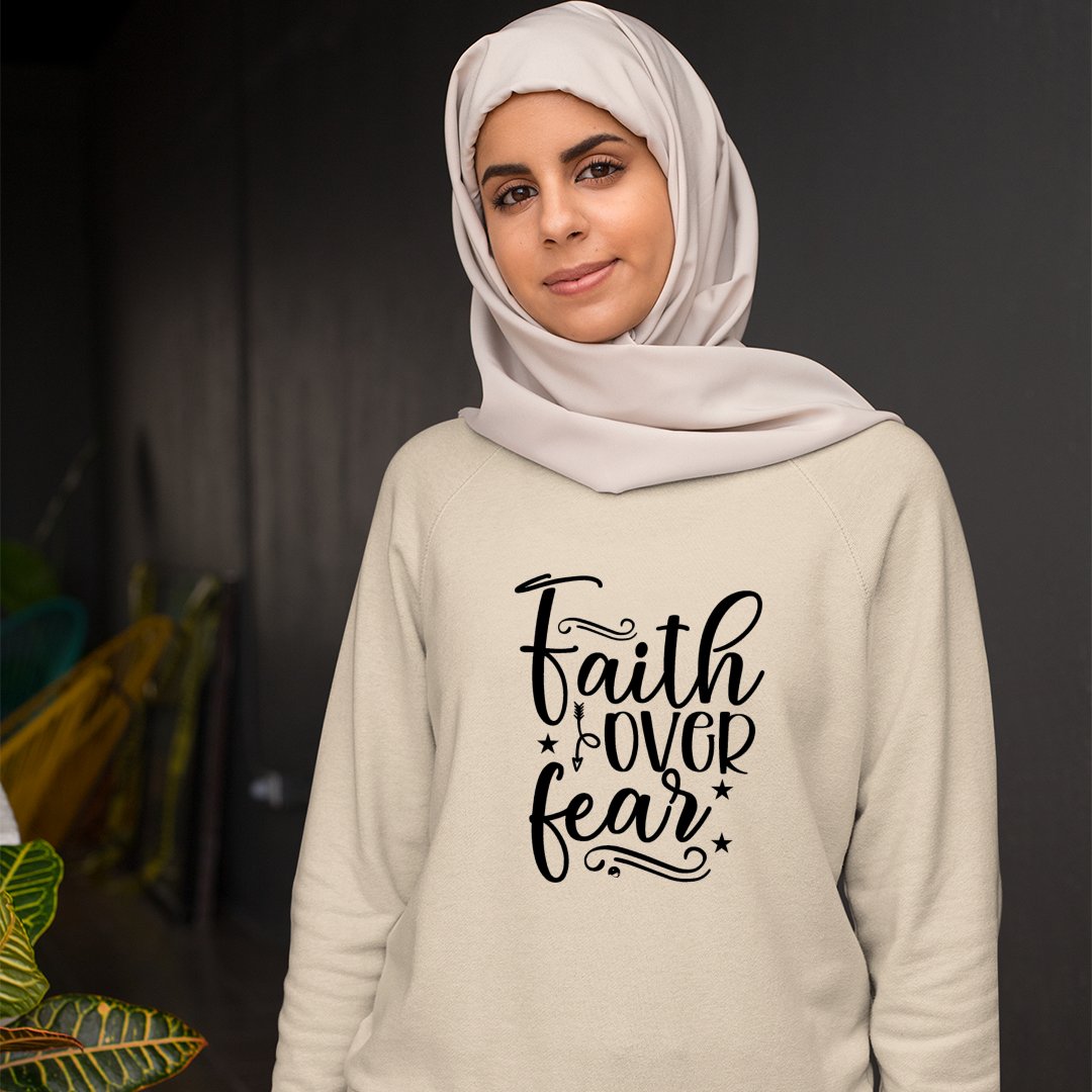 Sweatshirt Unisex Faith Over Fear