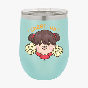 Wine Tumbler Cheer Up