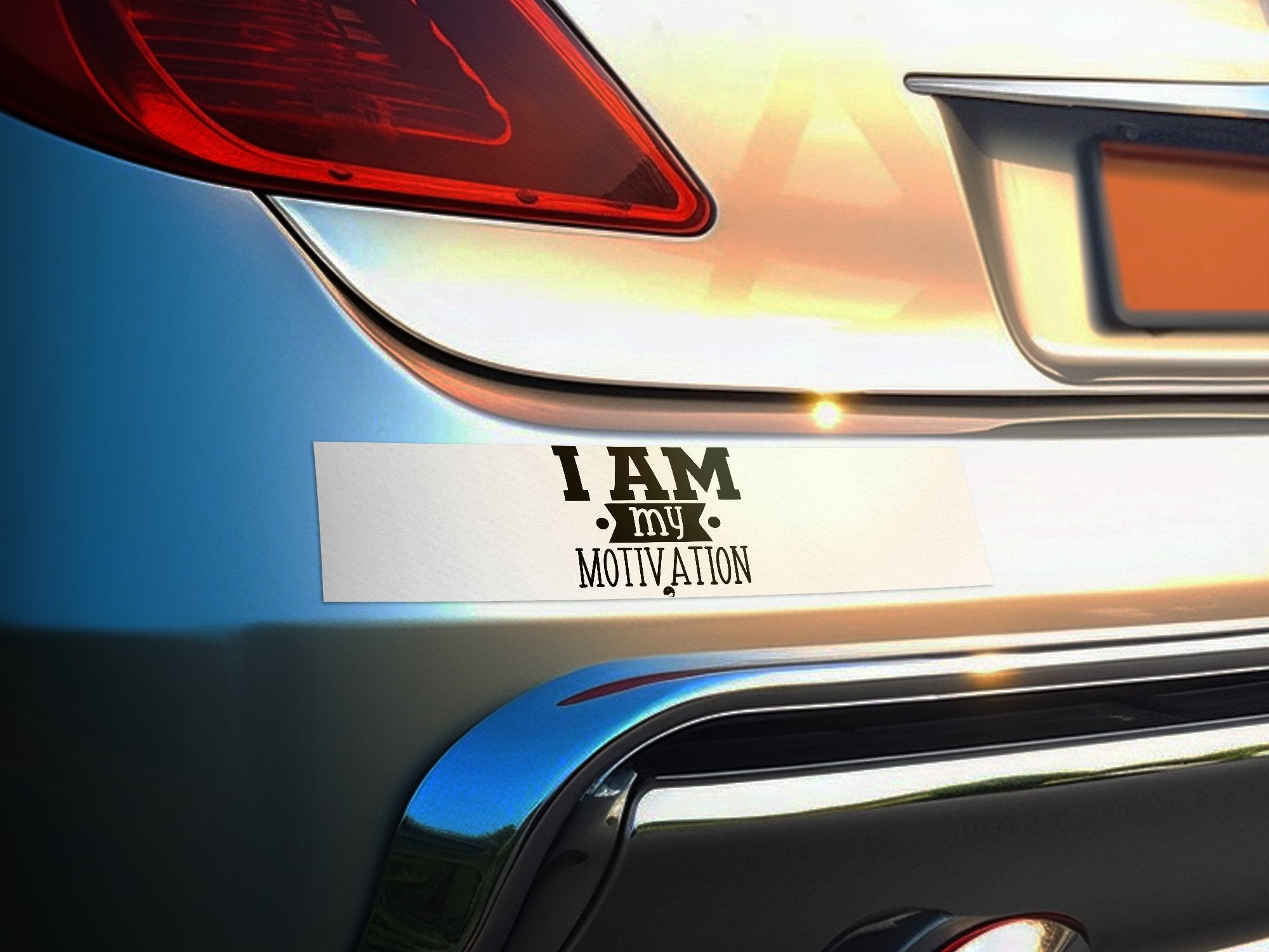 Bumper Stickers I Am My Motivation