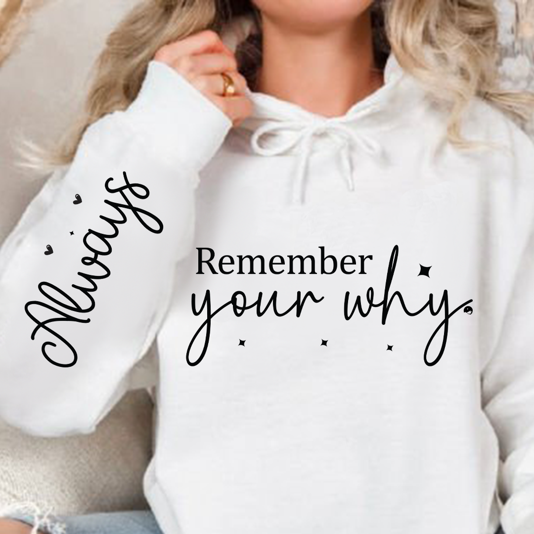 Hoodie Unisex Remember your why