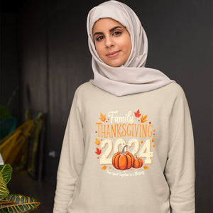 Sweatshirt Unisex Family Thanksgiving 2024