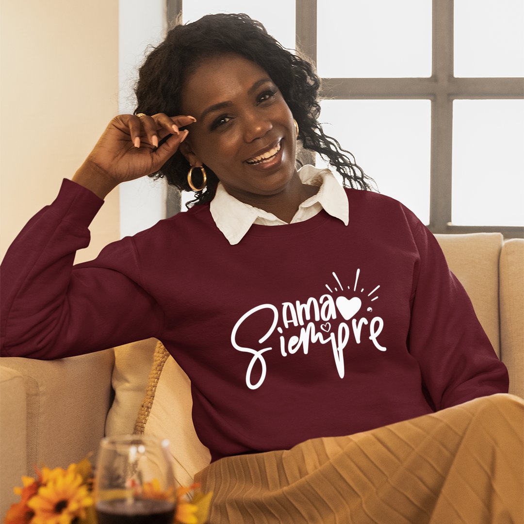 Sweatshirt Unisex Ama Siempre