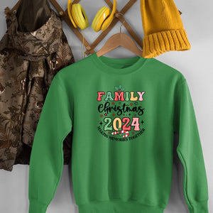 Sweatshirt Unisex Family Christmas Making Memories Together Christmas