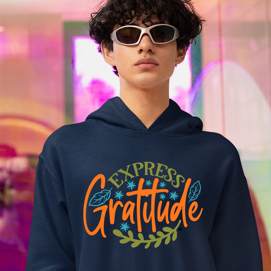 Hoodie Unisex Express Gratitude