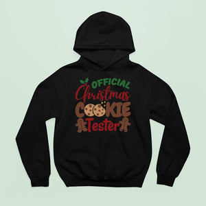 Hoodie Unisex Official Christmas Cookie Tester