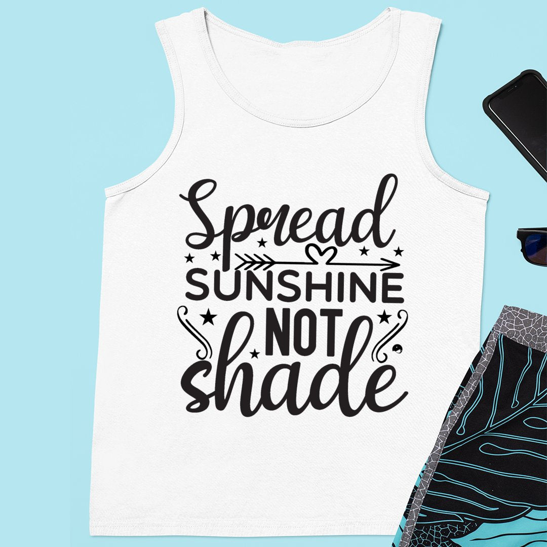 Unisex Jersey Tank Spread Sunshine Not Shade