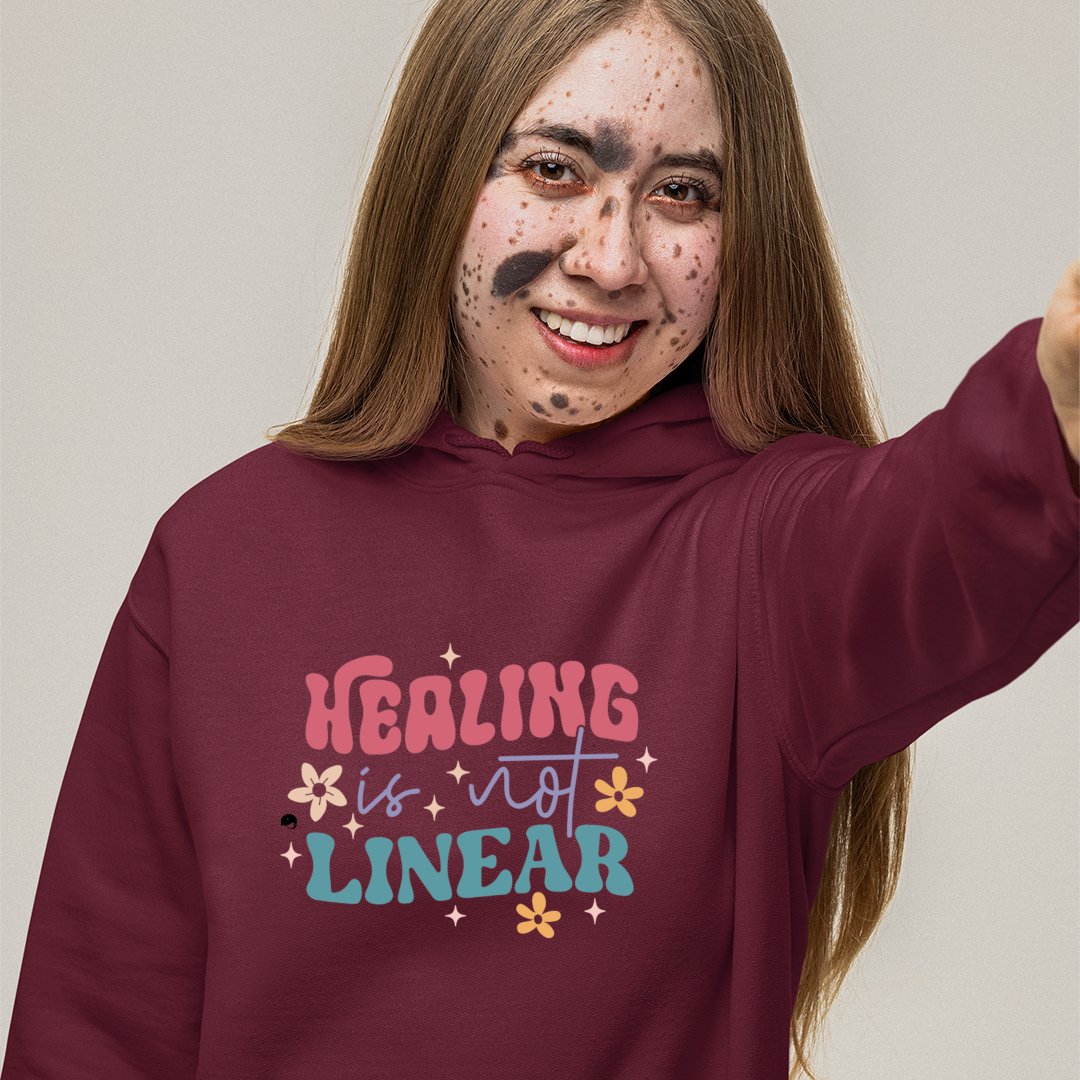 Hoodie Unisex Healing Is Not Linear