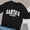 Sweatshirt Unisex Santas Favorite White