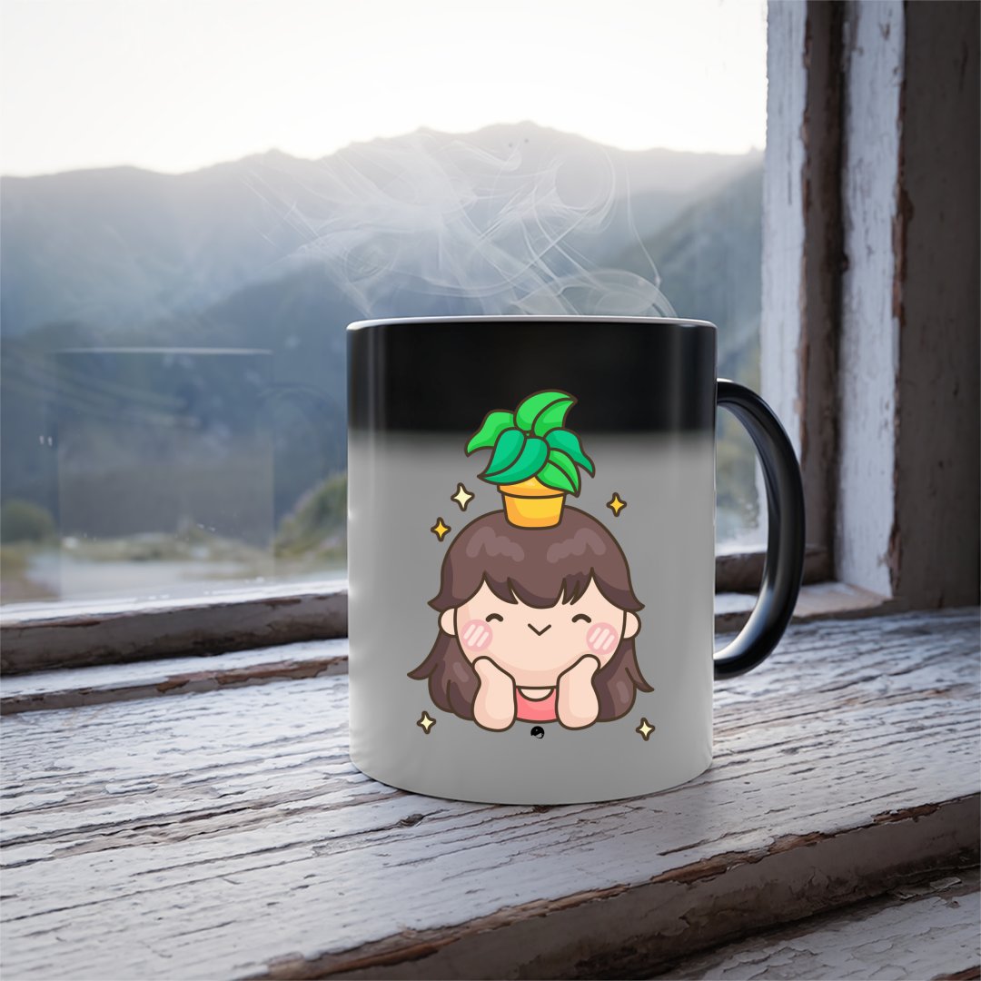 Mug Shining And Flower