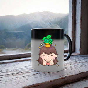 Mug Shining And Flower