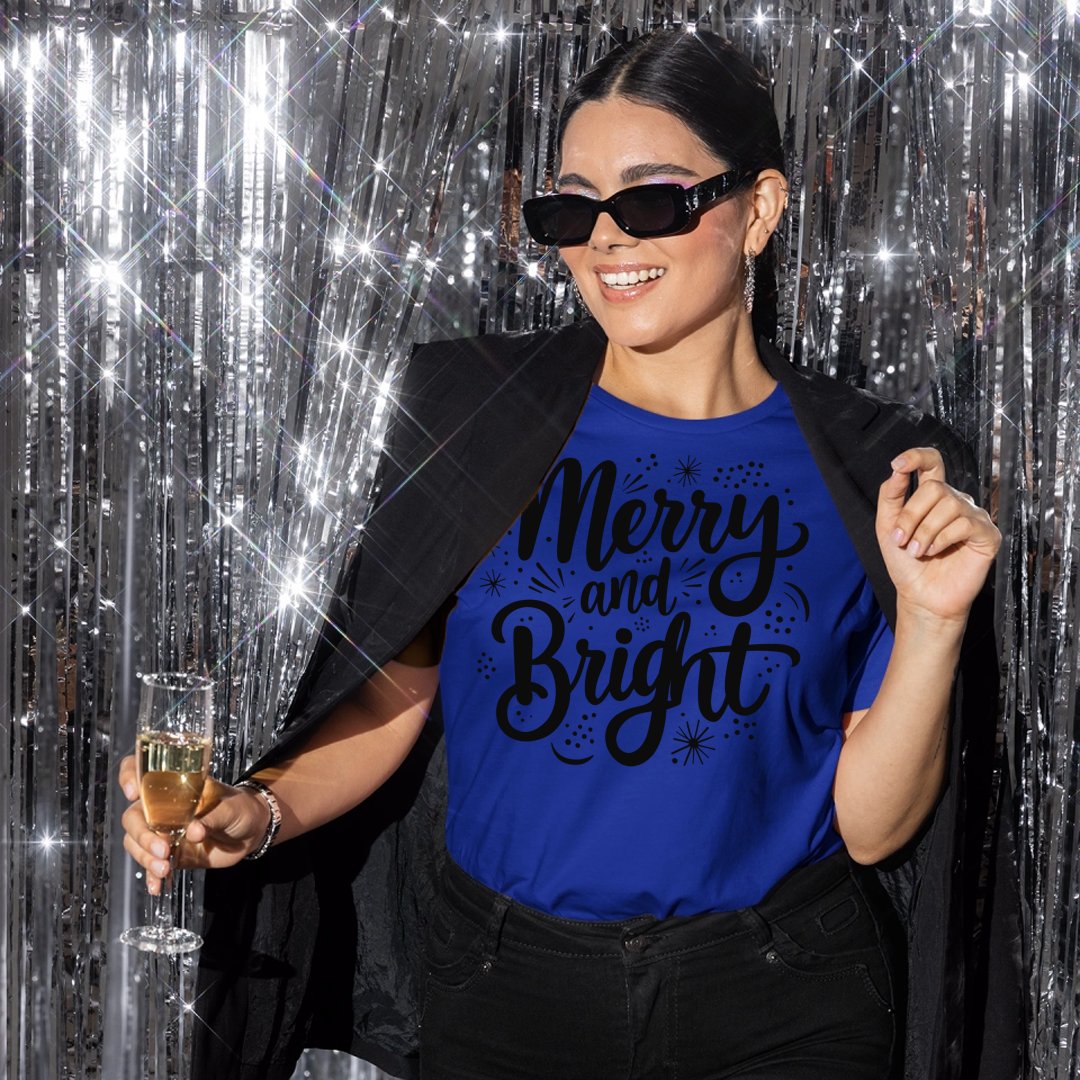 T-Shirt Merry & Bright