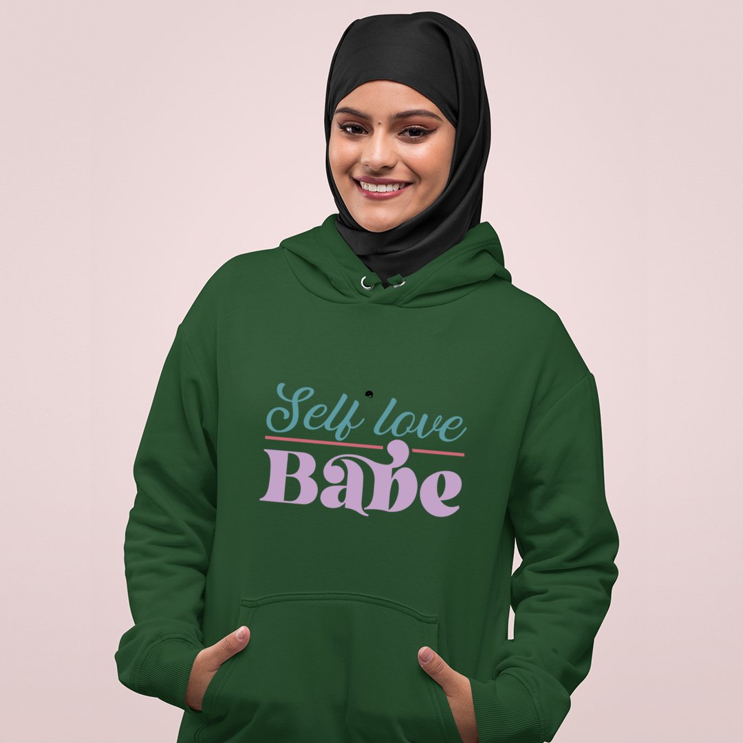 Hoodie Unisex Self Love Babe