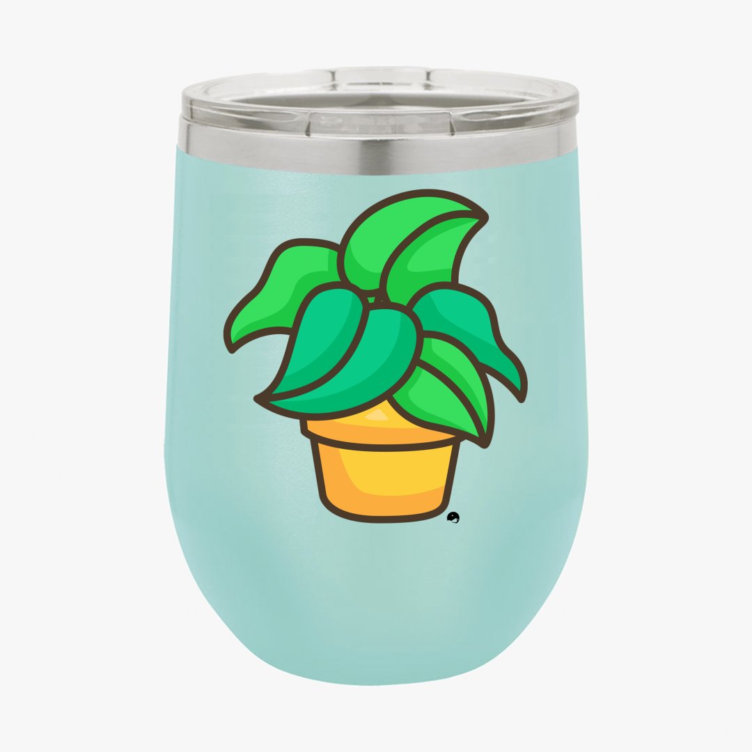 Wine Tumbler The Flower