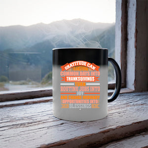 Mug Gratitude Can Transform Common Days Into Thanksgivings