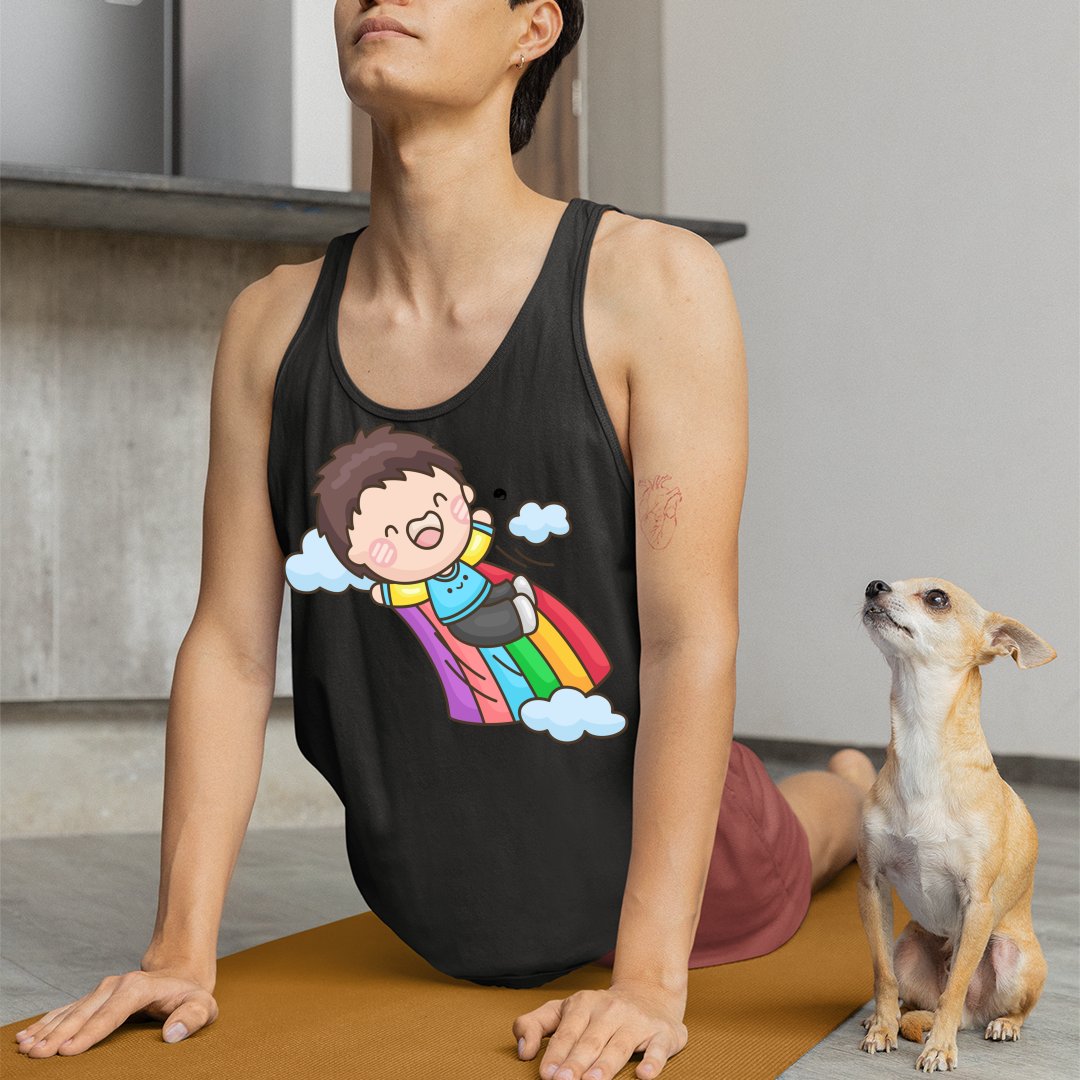 Unisex Jersey Tank The Rainbow