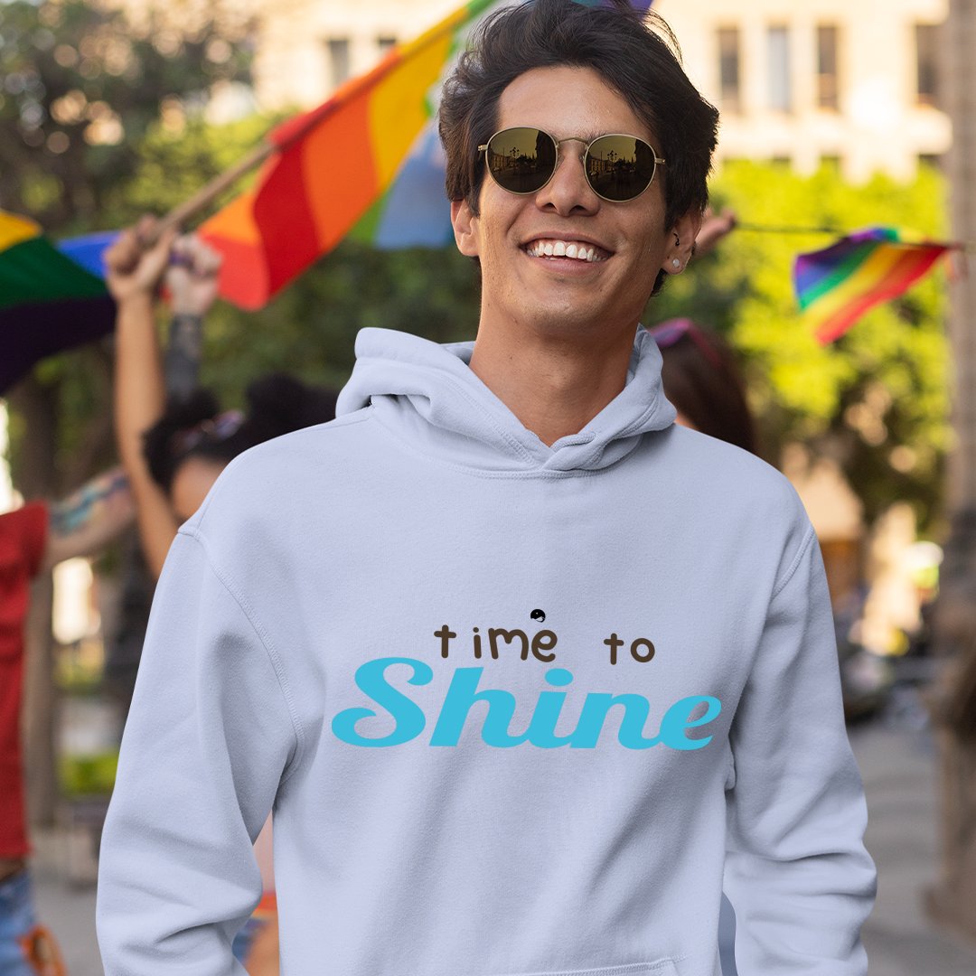 Hoodie Unisex Time To Shine