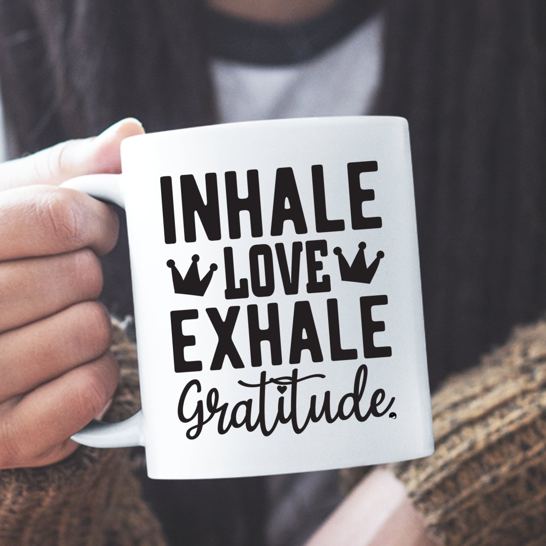 Mug Inhale Love Exhale Gratitude