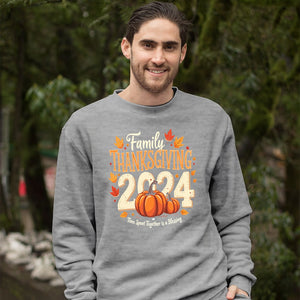 Sweatshirt Unisex Family Thanksgiving 2024