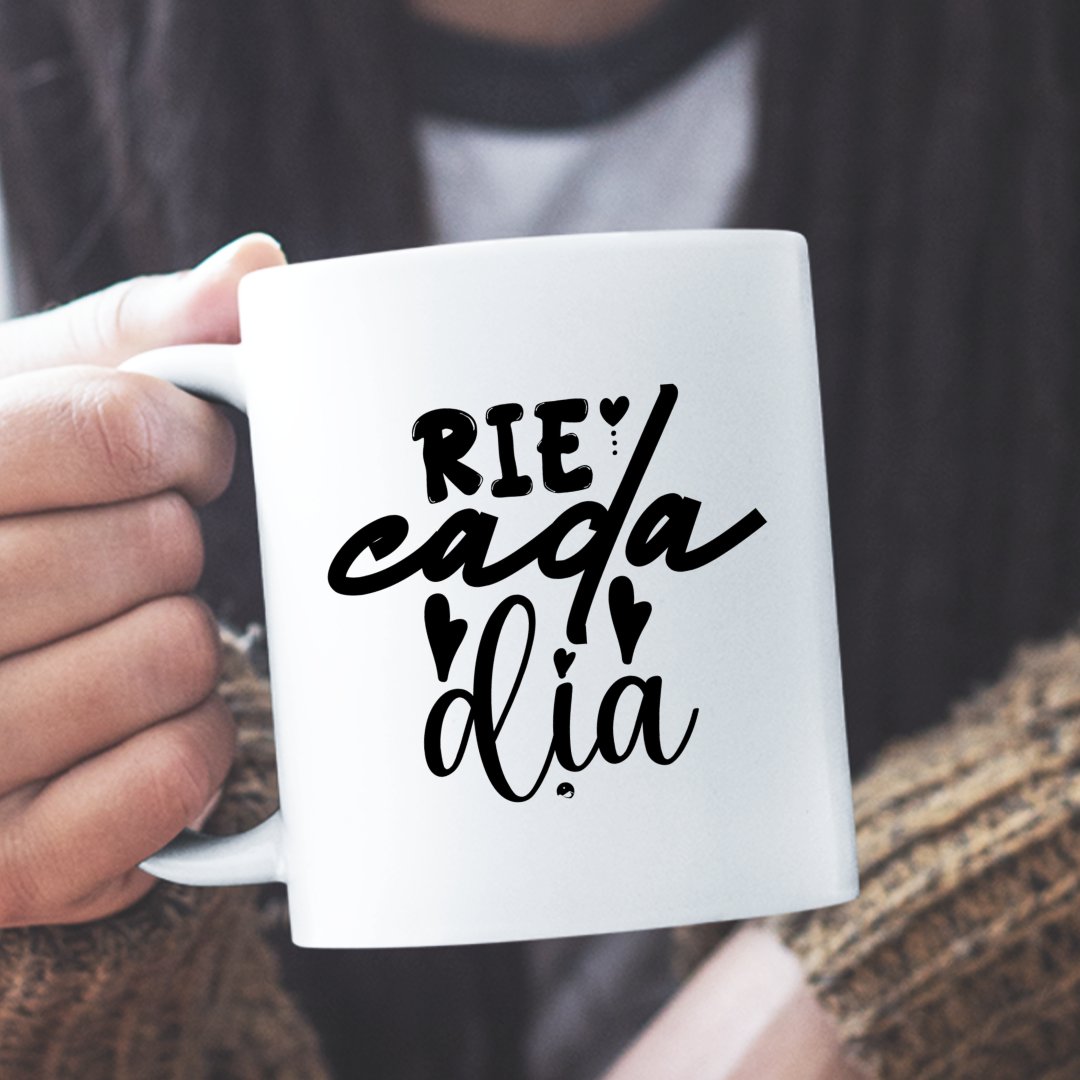 Mug Rie Cada Dia