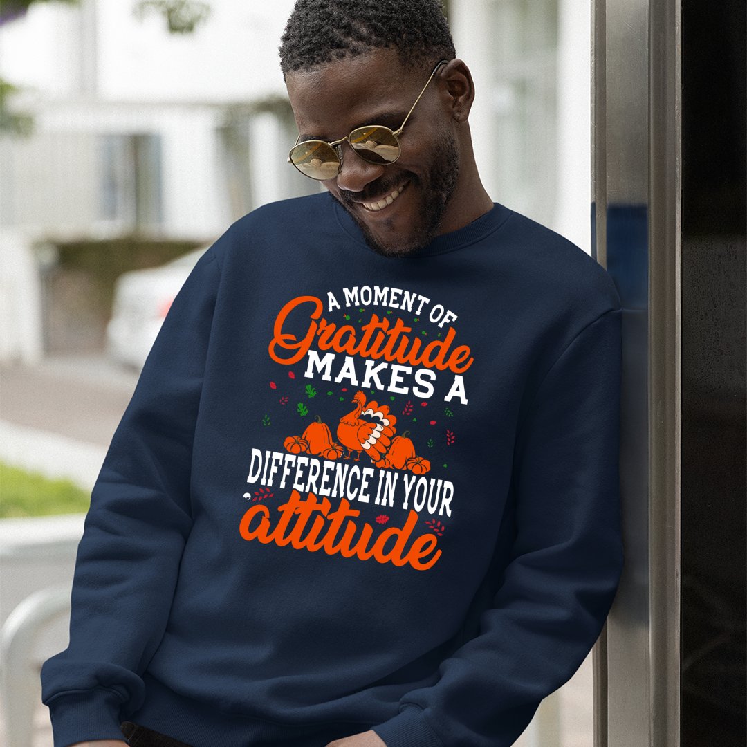 Sweatshirt Unisex Gratitude Makes A Difference