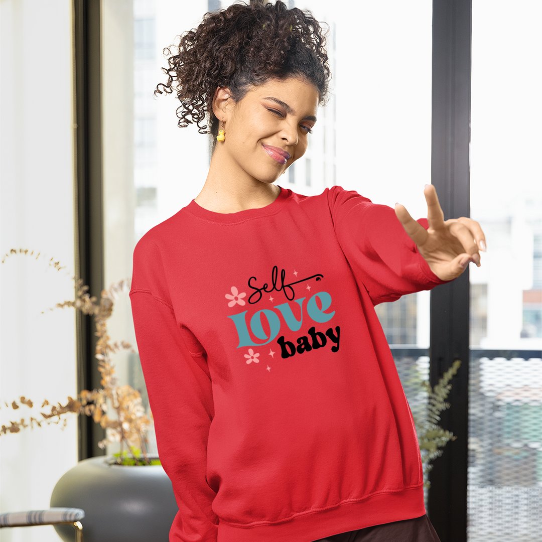 Sweatshirt Unisex Self Love Baby