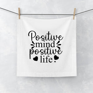 Face Towel Positive Mind Positive Life