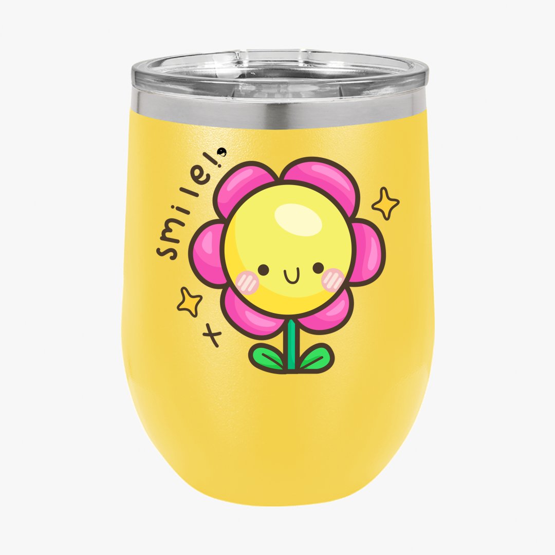 Wine Tumbler Smile!