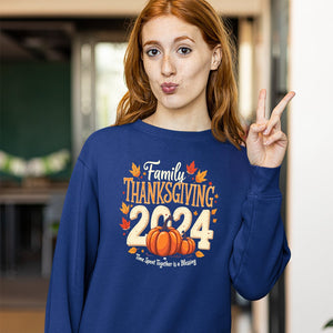 Sweatshirt Unisex Family Thanksgiving 2024