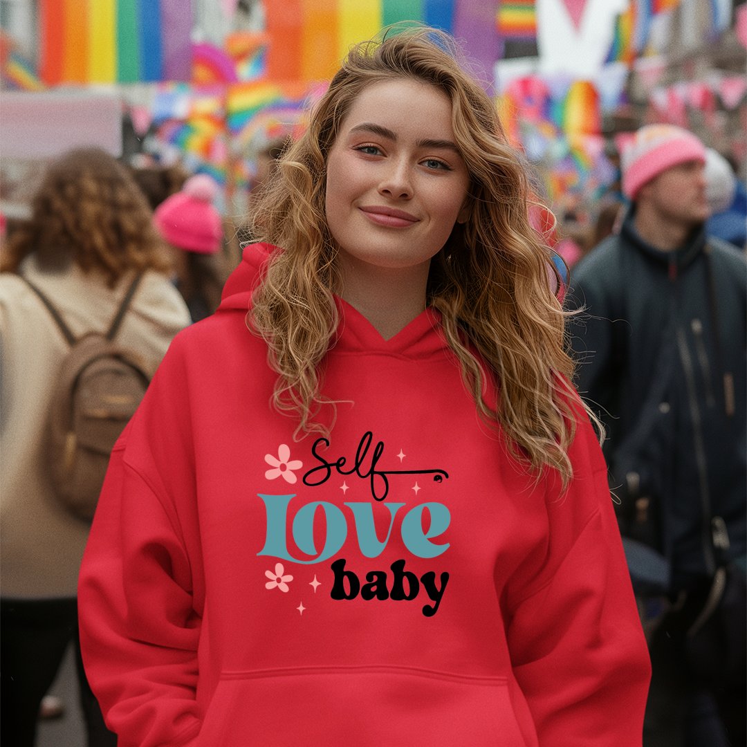 Hoodie Unisex Self Love Baby